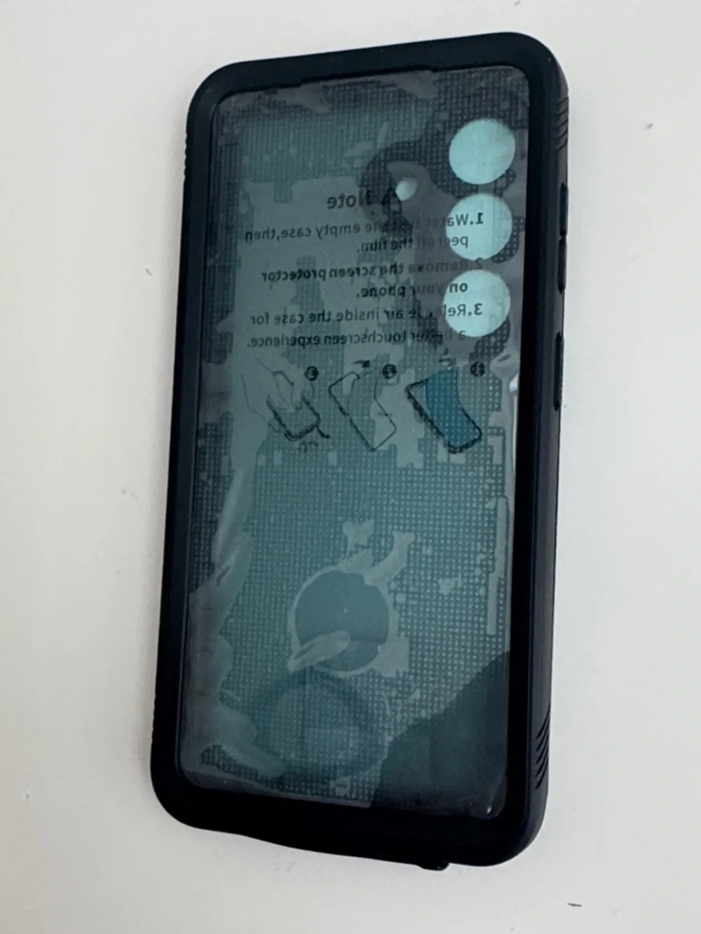 Black Protective Silicone Phone Case -Samsung Galaxy S26